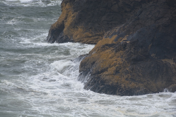 Cape Disappointment coastline